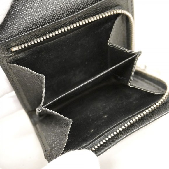 Louis Vuitton Taiga Porte Monnaie Sergey Wallet/Coin Case M32562 Ardoise Men's - Picture 8 of 9